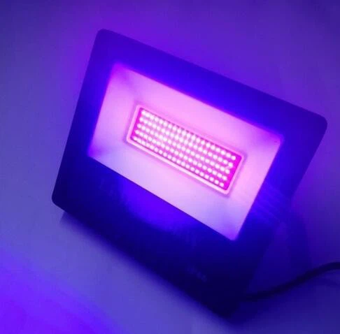 United Arab Emirates  customer ordered 100pcs 50w LED UV flood light 365NM, thank you.