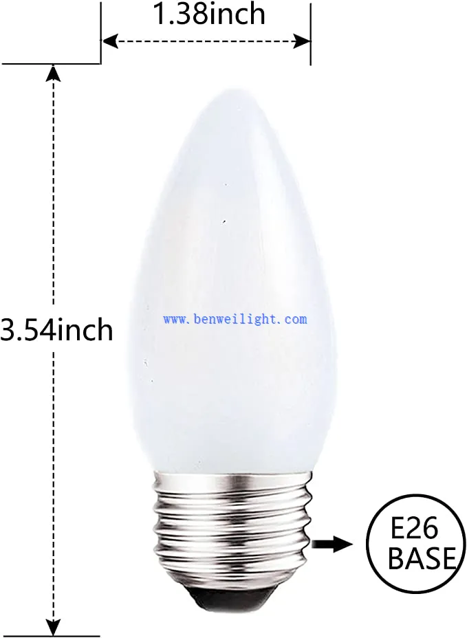 candle bulbs diameter candle bulbs diameter