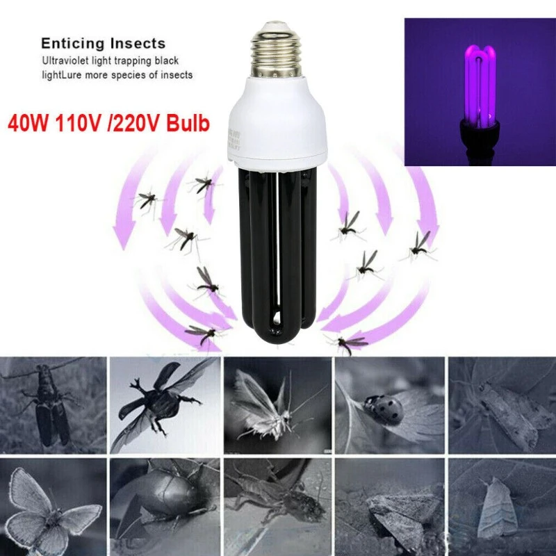 40W UV Low Energy Light Bulbs detail 40W UV Low Energy Light Bulbs detail