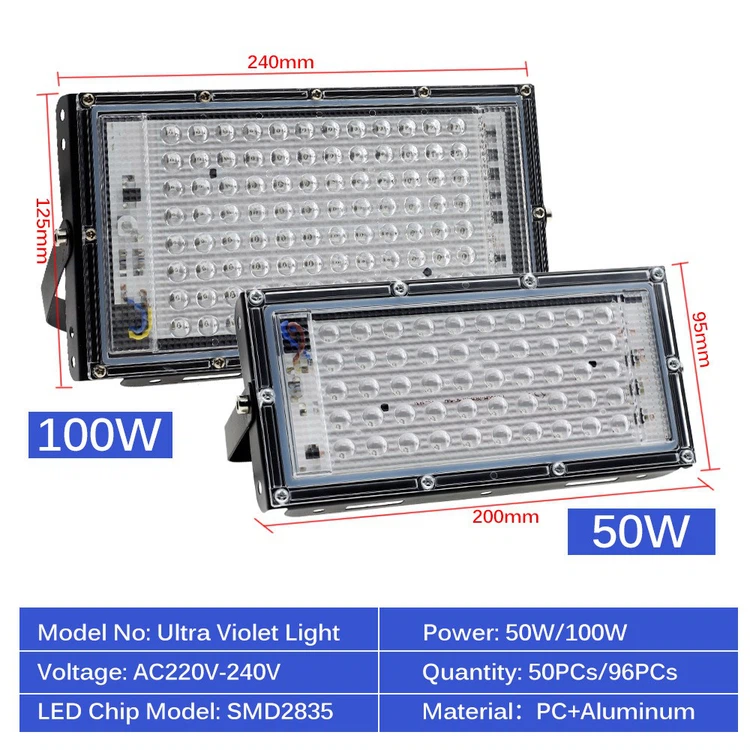 400nm UV projection light 1 400nm UV projection light 1