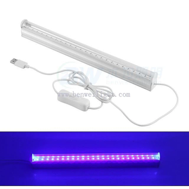 Bóng đèn tuýp LED huỳnh quang UV màu đen T8