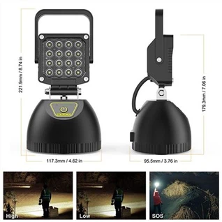 Đèn làm việc từ tính có thể sạc lại