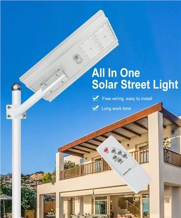 Đèn đường LED cảm ứng năng lượng mặt trời