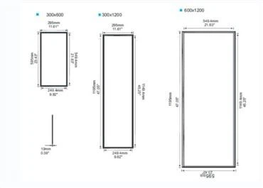 2 x 4 tấm trần
