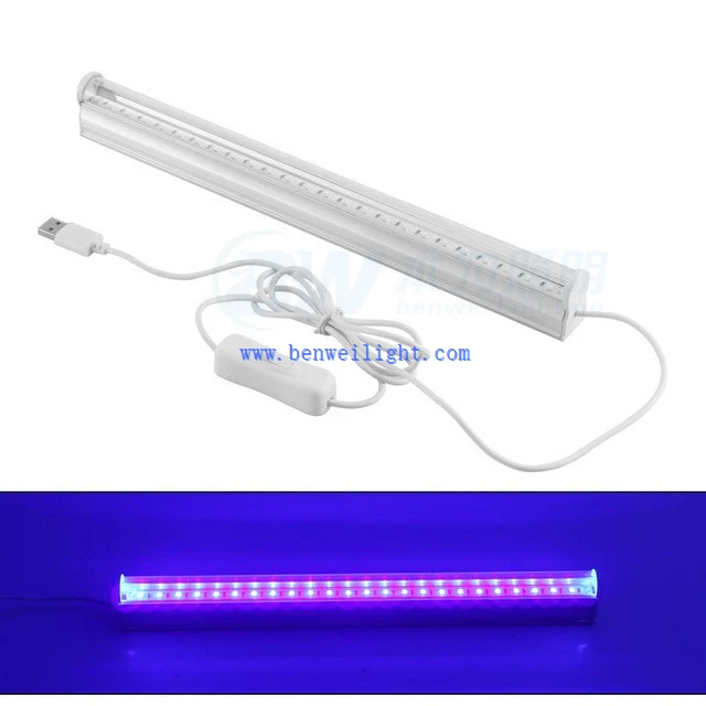Ống đèn đen UV di động 10W 1ft USB T5