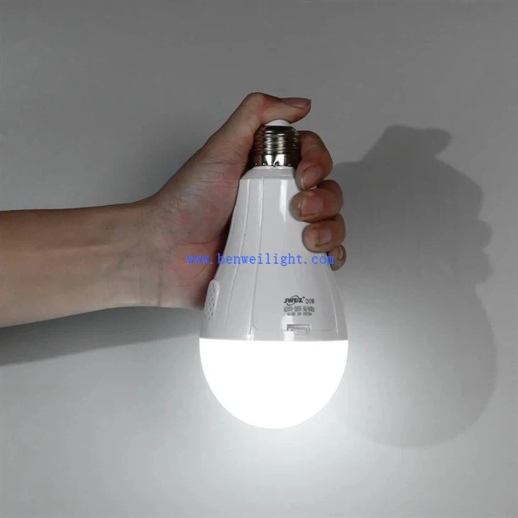 Two Battery Powered Rechargeable Led Emergency Bulb3