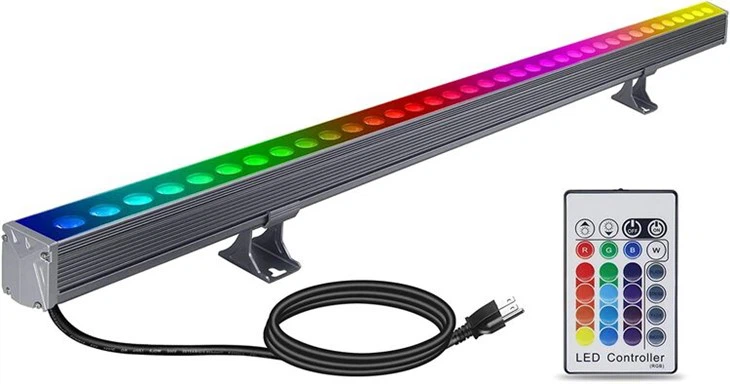 RGBW LED Wall Washer Light Bar
