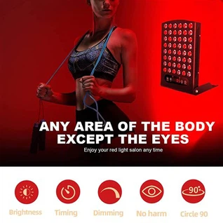 48 đèn LED Bảng trị liệu bằng ánh sáng đỏ Laser