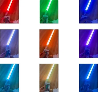 IP65 Đèn ống kỹ thuật số ngoài trời Thay đổi màu đèn LED RGB T8