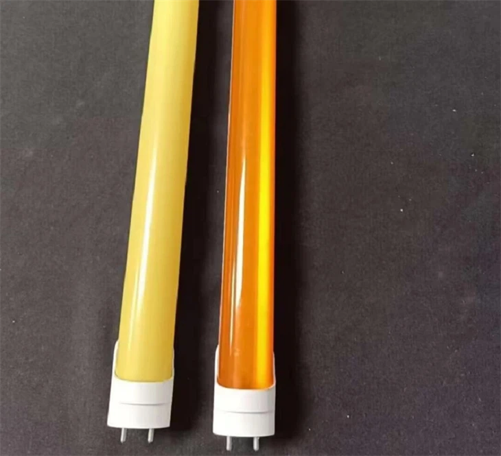 Ống đèn LED màu vàng T8 cho in thạch bản