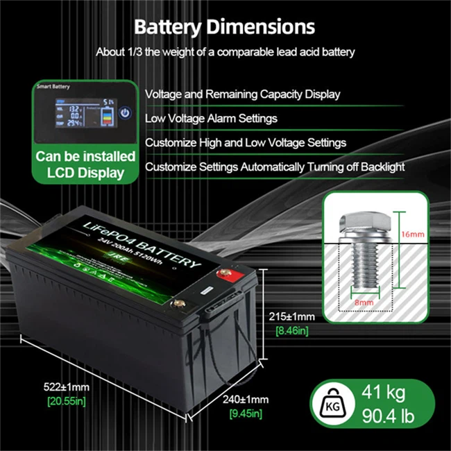 12V 200Ah LiFePo4 Replacing Lead-acid Battery suppliers