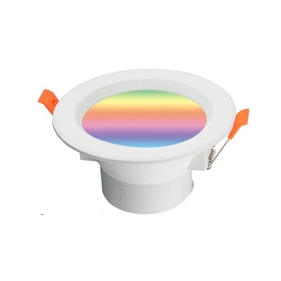 Đèn trần LED RGB thông minh, Đèn trần âm trần điều khiển bằng ứng dụng