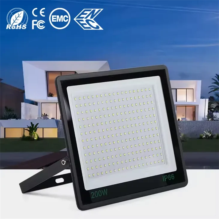 Đèn pha LED ngoài trời 300W, Đèn an ninh siêu sáng 27000LM