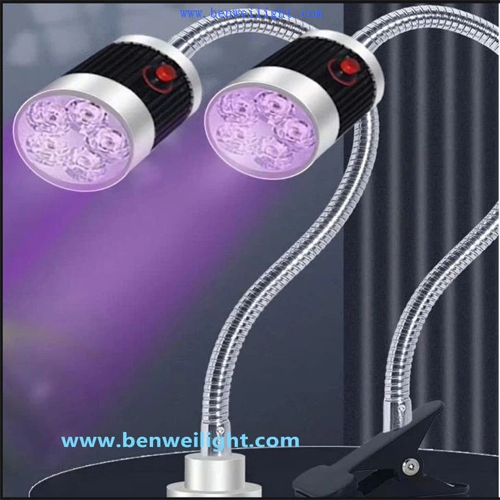 Đèn phát hiện huỳnh quang màu tím 365 nm LED Chống-ánh sáng giả, Loại từ tính phát hiện keo