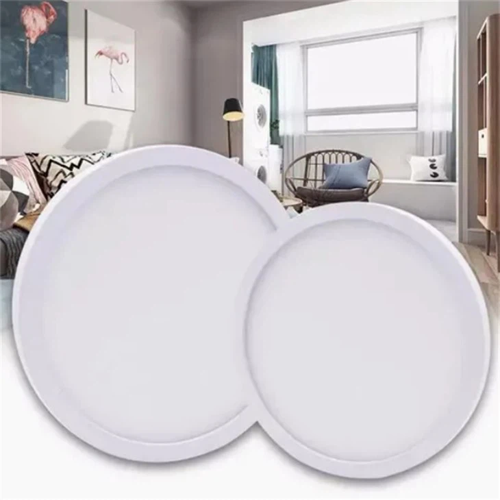 Đèn trần bảng điều khiển gắn trên bề mặt Led tròn
