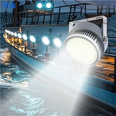 Đèn LED câu cá dưới nước 12V (500W-2000W) - Đèn thu hút cá