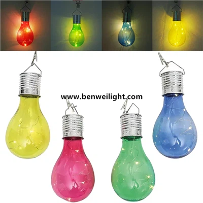 Bóng đèn năng lượng mặt trời Bóng đèn LED năng lượng mặt trời Bóng đèn trang trí sân vườn Đèn năng lượng mặt trời Cắm trại Đèn LED treo