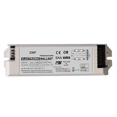 2x36W T8 Electronic Ballast: PF>0,98, Chất lượng cao cấp