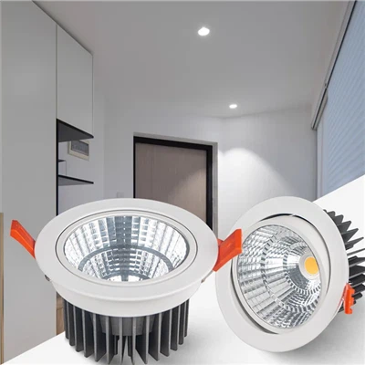 Giá xuất xưởng 3w 6w 9w 18w 24w 30w 40w Đèn led âm trần có thể điều chỉnh