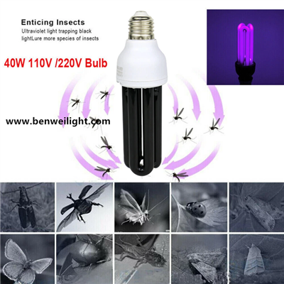 Bóng đèn UV Tiết kiệm năng lượng 30W 220V Đèn đen huỳnh quang tia cực tím