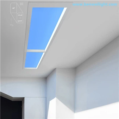 Bảng điều khiển LED Blue Sky âm trần có điều khiển thông minh