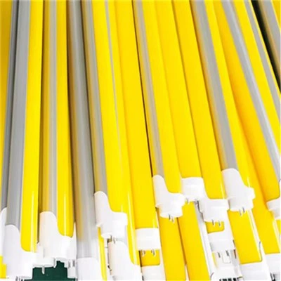 Đèn LED ống màu vàng chống tia UV