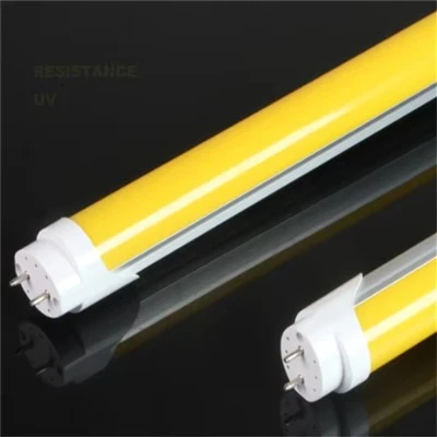 Đèn LED ống màu vàng chống tia cực tím