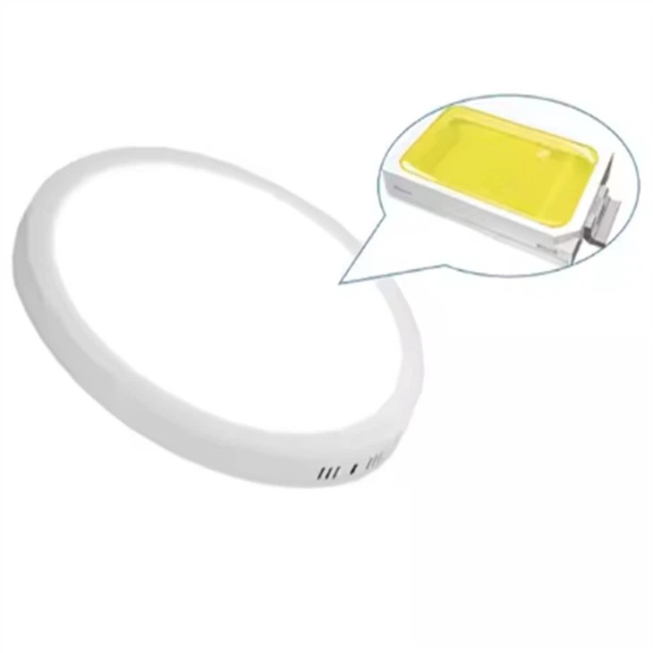 led panel light round 3w