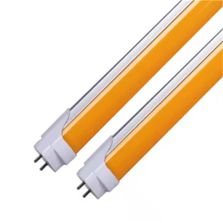 Đèn LED ống màu vàng chống tia cực tím